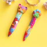 １つでたくさんの色がかける クレヨン 知育玩具 誕生日 プレゼント 出産祝い 名前入り おえかき ギフト はじめてのおえかき 名入れ スティッククレヨン こども 世界にひとつ カラフル