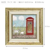 サムトフト ハナキン ST-04062 Sサイズ アートフレーム 絵画 犬 アヒル 人物 風景 ギフト アート おしゃれ 北欧 インテリア お部屋