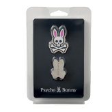 サイコバニー ゴルフ マーカー PB BALL MARKER BUNNY Psycho Bunny PBMG6BM2 お誕生日祝い お祝い 記念品 お父さん 父の日 彼氏 男性 30代 40代 50代 60代 母の日 お母さん 還暦祝い 敬老の日 彼女 人気プレゼント プレゼント
