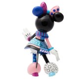 ミニー ウィズ ピンクリボン 22.5cm | ロメロ・ブリット Romero Britto デザイン アート 正規輸入品