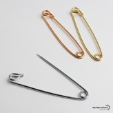 カラーピン カラーバー 安全ピン 穴なしok メンズ 3色 スーツ オフィス 紳士 お洒落 シャツ ネクタイ メタリック ボール シンプル クラシカル 男性