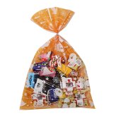 (全国送料無料)【6袋】お菓子 詰め合わせ ハロウィン袋 チロルチョコ（バラエティ・ミルクヌガー）20粒 袋詰め メール便 (omtmb9381z)