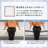 ベッド 寝具 ポケットコイルマットレス フレーム・マットレスセット すのこ ハイグレード ベット セット マットレス 本体 通気性 簡単 組み立て 組立 収納 ホワイト グレイ テレワーク リモートワーク ステイホーム 在宅