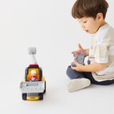 誕生日プレゼント Hola Toys オラトイズ 音がいっぱい はじめてのリモコンショベルカー リモコンカー ラジコン はたらく車 働く車 重機 乗り物 のりもの おもちゃ 音が鳴る メロディ ライト 自動走行 ごっこ遊び 知育玩具 1歳半 18カ月 2歳 3歳 男の子 女の子 お祝い ギフト