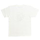 水森亜土 カラーTシャツ(M) クマ ホワイト アパレル 送料込み