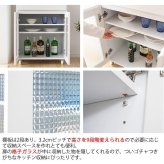 食器棚 キッチン収納 キッチンカウンター カウンター 天板 棚 大容量 作業台 レンジラック ナチュラル カントリー キッチンラック レンジ台 引き出し収納 台所収納 フレンチカントリー キャビネット Semplice［センプリチェ］ 新生活