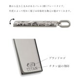金属アレルギー対応 ペンダントトップ ハワイアンジュエリー 刻印無料 誕生石入れ 純チタン バレルプレート Mサイズ チェーン別売り ステンレスより軽く肌に優しい メンズ レディース プレゼント ハロウィン 【品番：TIP411】