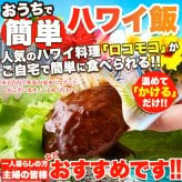 おうちで簡単 ハワイ飯 ロコモコ丼の素 4袋 丼の素 温めるだけ ハンバーグ ソース おかず ご飯のお供 ポスト投函便