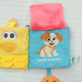 セサミストリート ソフトブック | 絵本 布絵本  エルモ クッキーモンスター 新生児 0歳 1歳児 赤ちゃん ベビー おもちゃ 玩具 知育玩具 仕掛け絵本 音 お出かけ おでかけ カラフル ベビーカー