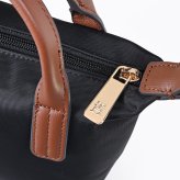 高品質ヨーロッパ輸入モデル トミーヒルフィガー TOMMY HILFIGER トートバッグ ミニトート ミニショルダー POPETTE MICRO レディース ブラック AW0AW18368 BDS BLACK 送別会 誕生日 結婚祝い 結婚式 彼氏 息子 夫 男性 名刺入れ 高級 父の日 母の日 即日発送