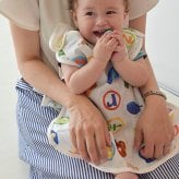 はらぺこあおむしダブルガーゼ スリーパー  | 新生児 スリーパー ガーゼスリーパー パジャマ 寝冷え 対策 新生児 ベビー 赤ちゃん 日本製 ガーゼ 綿100%
