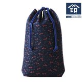 印傳屋 印伝 甲州印伝 上原勇七 合切袋 巾着 3005 なごみ 7531 とんぼ 紺地×黒漆×赤漆 メンズ レディース 鹿革 本革 レザー 和柄 印伝巾着 印伝袋 メンズ巾着 革巾着袋 レザー巾着袋 メンズ巾着袋 大人 巾着 袋 おしゃれ 和風 男性 女性 ブランド 敬老の日 贈り物 YM02