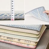 座布団 インド綿 ベンチクッション テラ クラック アルト 43×120cm 綿100% ロングクッション シートクッション 座布団 ウレタン ふっくら ナチュラルな雰囲気で使いやすい おしゃれな馬蹄クッション 座ぶとん ざぶとん フロアクッション 寝具