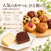 グルテンフリー ヴィーガンな米粉のお菓子10種類セット(NEW07-10)米粉マフィン シフォンケーキ ガトーショコラ ギフト