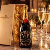 (名入れ シャンパン)モエ・エ・シャンドン マグナム 1500ml モエシャンドン 名入れ 木箱入り スワロフスキー装飾 