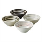  和風ラーメン鉢4個セット 493100  内祝 内祝い お祝 御祝 記念品 出産内祝い プレゼント 快気祝い 粗供養 引出物