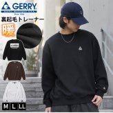 【予約】GERRY ジェリー スウェット トレーナー メンズ レディース gea-m0032 裏起毛 バックプリント 長袖 刺繍 クルーネック 防寒 ビッグシルエット オーバーサイズ アメカジ アウトドア ストリート カジュアル M L LL 2026FW Karlas 別注