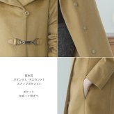 カシミヤ 100％ ロング コート ミンク襟 内モンゴル産 レディース ロングコート 秋 冬 着丈110cm キャメル ロング丈 高級 上質 30代 40代 50代 母 ギフト プレゼント 6F (02000104r)