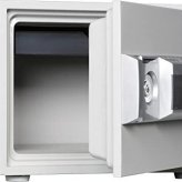 ダイヤセーフ 家庭用耐火金庫 プッシュタイプ MEK30-1 容量17L家庭でも企業でも使える小型金庫