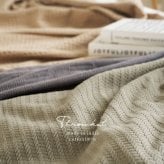 スローケット 綿100％ コットンケット シングル ダブル 140×200cm 180×200cm スクエア ヘリンボーン ワッフル 洗える 洗濯機対応 オールシーズン 吸湿通気 ブランケット 毛布 肌掛け ベッド ソファカバー 3柄6色 インド製