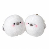 ぬいぐるみ マスコット 動物 シマエナガ 鳥 可愛い かわいい [ エール ぱたぱた！シマエナガ マスコット 〜ほわほわ〜 ]  キーホルダー おもちゃ 3歳 4歳 5歳 6歳 子供 キッズ