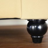 ソファ 座椅子 ー 2人掛 姫系 カバーリング スノーホワイト プリンセス 幅150cm 2人 ピンク アンティーク調 ロココ調プリンセス クラシック かわいい ファブリック 北欧 輸入家具 オシャレ 脚付