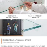 推し活 棚 推し活収納 卓上コレクションケース ディスプレイ収納 ショーケース コレクター シェルフ ガラス ラック キャビネット フィギュア プラモデル 飾る 飾り デスク 机 上 テーブル 奥行24 高さ60 幅40 新生活