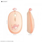 サンリオ マイメロディ Bluetooth マウス ワイヤレス 無線 マルチペアリング 3台切替 4ボタン 静音設計 左右対称 PC 周辺機器 キャラクター グッズ SANG-558MM サンリオ正規ライセンス品