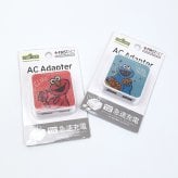 セサミストリート クッキーモンスター USB2ポート ACアダプタ 充電器 スマホ用品