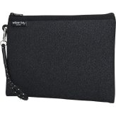 ウィローベイ ポーチ レディース ブランド WILLOWBAY ウィローベイラージブティックポーチ クラッチバッグ BLACK DENIM