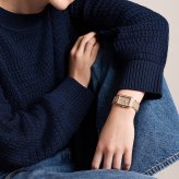 フォッシル FOSSIL 腕時計 レディース RAQUEL デイト アナログ ステンレススチール＆ソルトキャラメルセラミックウォッチ CE1137【2026 新作】