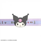 サンリオ スーツケースベルト クロミ KU かわいい キャラクターグッズ 旅行用品 トラベルグッズ 目印 盗難防止 ベルト ワンタッチ 調節可能 荷物ベルト キャリーケースベルト クロミちゃん グッズ サンリオ正規ライセンス品