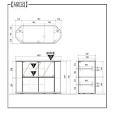 テレビ台 テレビボード ハイタイプ コーナー 43インチ 43型 対応 幅100cm 高さ74cm キャスター付き TV台 キャビネット ガラス扉 スモーク 木製 寝室 リビング 収納 おしゃれ ブラウン