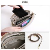 ギフトセット プレゼント ハンドバッグ 二つ折り財布 ショルダーバッグ レディース 本革 きれいめ レザー 財布 ギフト 花以外 miaborsa (giftset-miaborsahbgr)