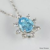 【完売致しました。】 ブラジル産 パライバトルマリン 0.438ct ダイヤモンド ネックレス ペンダント Pt900 850 プラチナ パライバネックレス プラチナネックレス レディース 一粒 シンプル 可愛い グリーン パライバ  Drops