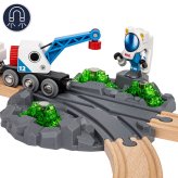 ブリオ レールトイ BRIO スペースデラックスセット  | 誕生日プレゼント 名入れ   3歳 4歳 5歳 女の子 男の子 誕生日 プレゼント おもちゃ  宇宙 スペースシャトル 木製 レールウェイ 電車 木のおもちゃ 木製玩具 誕生日 プレゼント ギフト brio 木製レール BRIO ブリオ