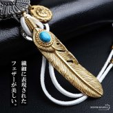 ステンレス 特大イーグルネックレス フェザーネックレス インディアンジュエリー ペンダントネックレス メンズネックレス 50cm 60cm 18KGP 太角 あずきチェーン 太陽メタル 細身 羽根 精巧 立体的 かっこいい 男性 金属アレルギー対応