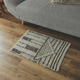 夏ラグ 夏用カーペット インテリアマット 50cmx120cm ナチュラル ラグ マット 玄関マット キッチンマット 洗える オールシーズン おしゃれ ホットカーペット 床暖房 ヴィンテージ 高級感