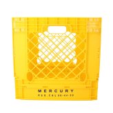 折りたたみコンテナボックス 通販 マーキュリー 雑貨 MERCURY カゴ 積み重ね 収納ボックス フォルダブルコンテナ 折り畳み おしゃれ レコード収納 レコードクレート レコードケース LP収納 ガレージ収納 スタッキング バスケット アメリカン 収納家具