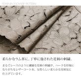 レザー コート レディース 花柄切り替え ノーカラーコート ラムレザー ロングコート ロング丈 春 アウター ノーカラー コート 春 秋 冬 比翼 本革 女性 羊革 ママコーデ ギフト プレゼント 7F (04000075r)