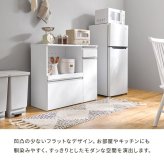 食器棚 キッチン収納 キッチンカウンター収納庫タイプ カウンターテーブル キッチン カウンター キッチンラック ラック 棚 キャビネット 食器 キッチン家電 引き出し 引出し 引出し収納 調理器具 スッキリ片付く ：
