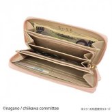 ちいかわ ラウンド長財布 うさぎ イエロー 黄色 レディース メンズ ロングウォレット 合皮 キャラクターグッズ かわいい おしゃれ 財布 ウォレット グッズ プレゼント ギフト