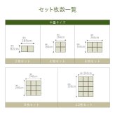 夏ラグ 夏用カーペット 置き畳 半畳 国産 い草 簡単 和室 約82×82cm 12枚組