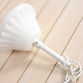 照明 ライト ロココ 調 シャンデリア LED電球付き 6灯 プリンセスホワイトROSE お手軽6灯シャンデリア 引っ掛けシーリング付き 簡単取り付け 天井 おしゃれ 6畳 ダイニング リビング 姫系 ローズ 薔薇 新築祝い 引越し祝い