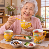 卒業 退職 名入れ SXX 食器セット 有田焼 開運赤富士松竹梅鶴 茶碗 & 湯呑 & マグカップ & 箸 お一人様4点セット 黄 木箱入り / プレゼント ギフト 退職 記念 誕生日 傘寿 米寿 長寿 祝い 80歳 88歳 金茶 イエロー 日本製
