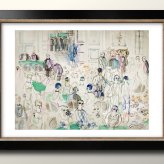 日本製 ラウル デュフィ A3 サイズ ポスター アート おしゃれ 絵画 インテリア 北欧 イラスト マット紙 艶消し アートパネル 額 フレーム デザイン 壁掛け ギフト 新築祝い ディスプレイ  速達 送料無料