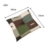座布団 銘仙判 日本製 『華小路』 約55cn×59cm 2枚組 日本製の銘仙判座布団 座布団銘仙判日本製 約55cn×59cm2枚組 ポリエステル 綿 座ぶとん ざぶとん フロアクッション 和室クッション 寝具 寝室用品 インテリア クッション性