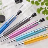 卒業 退職 名入れ ギフト LXX ボールペン MONTEVERDE ワンタッチオリジナル ボールペン / プレゼント ギフト 退職 記念 誕生日 祝い 昇進 ビジネスアイテム グレー ピンク 青 水 金 おしゃれ スタイリッシュ