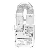 アイリスオーヤマ ふとん乾燥機 カラリエ FK-CW3E-W シングルノズル 靴乾燥 衣類乾燥対応　KARARIE FUTON DRYER FK-CW3E-W ホワイト 梅雨・湿気対策 専用アタッチメント付属: ふとん乾燥、布団あたため、くつ乾燥、衣類乾燥  寝具ケア  雨の日 室内干し補助 生活家電