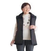シニアファッション レディース 80代 70代 60代 90代 秋冬 あったか 裏ボア あったか 撥水 ベスト おばあちゃん 服 誕生日 プレゼント 婦人服 女性 ハイミセス ミセス 祖母 お年寄り 老人 高齢者（csz-ft11-21-727）